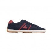 Mode Le Coq Sportif Sapatilha Avron Navy Blue Marine-Rouge - Chaussures Baskets Basses Homme